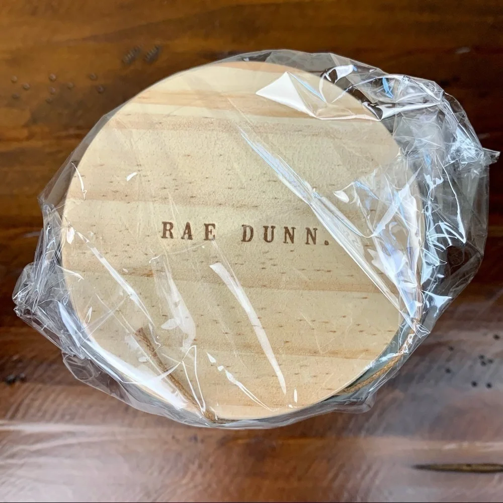 Rae Dunn Jar of Cotton Balls